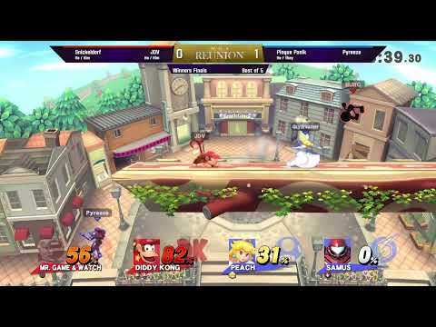 Snickeldorf & JDV vs Pinque Panik & Pyreeze - Smash 4 Winners Finals -  WGA: Reunion