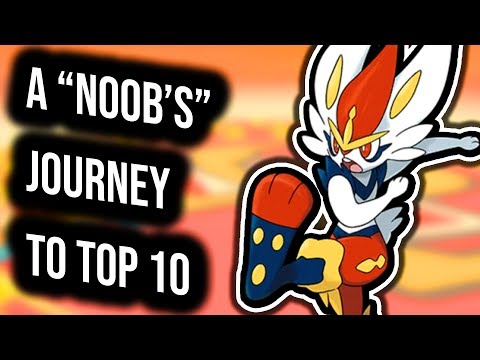 CINDERACE CARRIES BAD PLAYER ! Pokemon Showdown Noob's Journey To The Top 10 Episode 4 (OU)