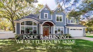 Inside a Stunning 6,200 Sq Ft Luxury Home in Wilmette, Illinois | Home Tour