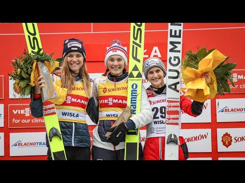 Skoki narciarskie, Puchar Świata (Wisła) – konkurs indywidualny kobiet (1) [SKRÓT]