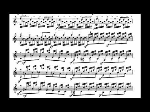 Mauro Giuliani Op.61: Grand Overture (Score Video)