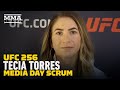 UFC 256: Tecia Torres Had To Google Sam Hughes When They Were Booked - MMA Fighting