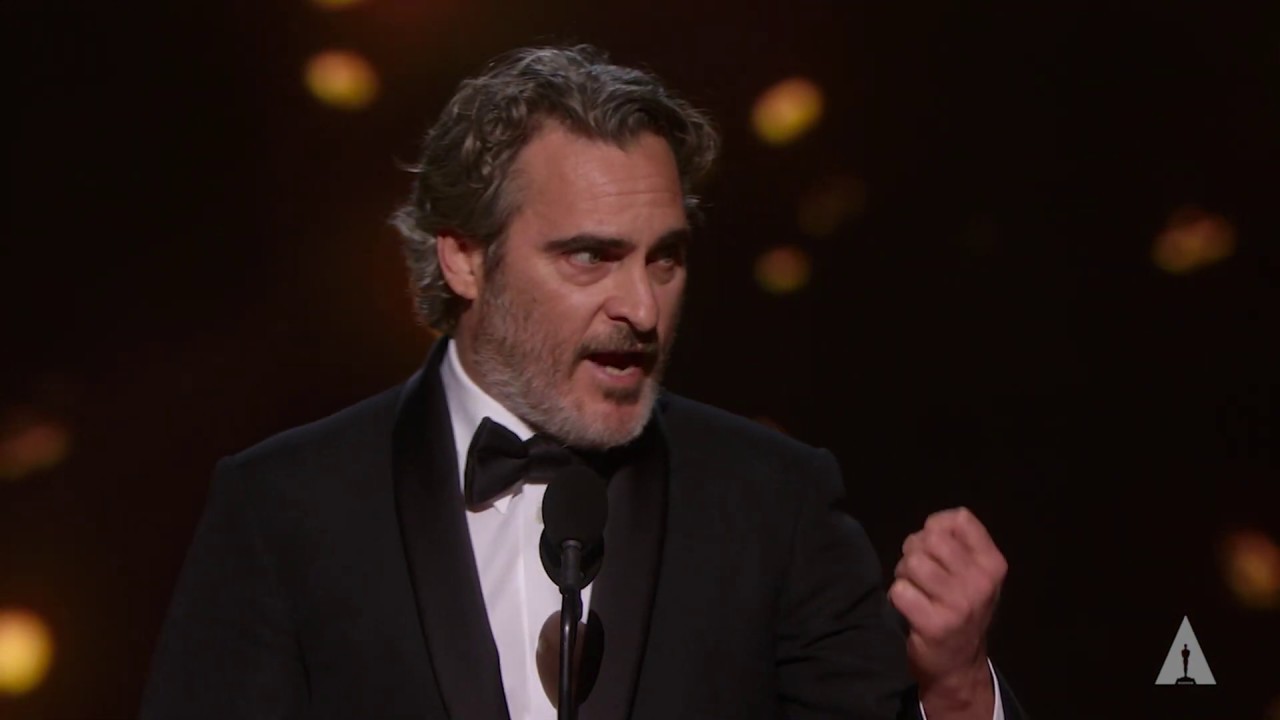 Joaquin Phoenix wins Best Actor | 92nd Oscars (2020) - YouTube