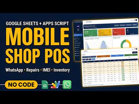 I Built a Complete POS System for Mobile Phone Shops (WhatsApp + Repairs + Inventory)