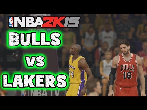 NBA 2k15 XBOX ONE Gameplay: Los Angeles Lakers vs Chicago Bulls [HD]