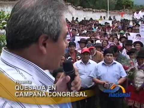 Omar Quesada anuncia que sera el unico candidato ayacuchano en el APRA