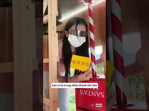 thử thách 24h sống trong ngôi nhà lộn ngược