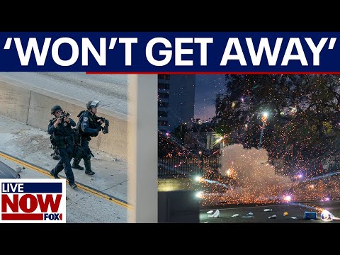Video | President Trump on LA protests: 'insurrection act not off table'