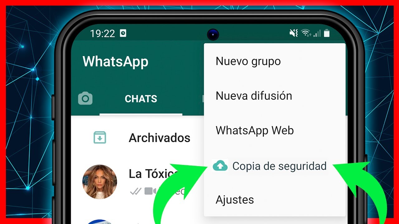 ¿Cómo se hace una copia de seguridad de WhatsApp?