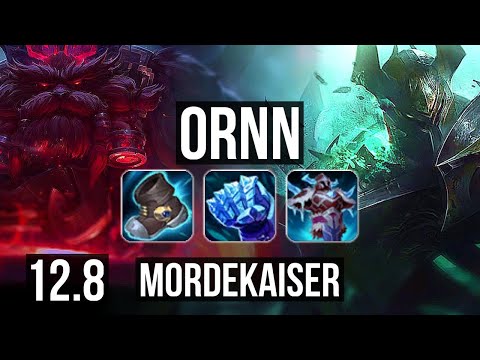 ORNN vs MORDEKAISER (TOP) | Rank 5 Ornn, 6/3/13 | BR Grandmaster | 12.8
