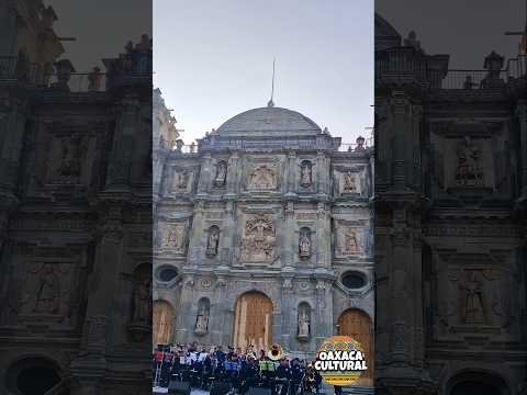 Repique de campanas en la Catedral de Oaxaca. 🔔🔔⛪️Aniversario de la ciudad. Oaxaca Cultural