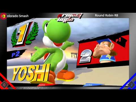 Starboy (Rosalina, Diddy Kong, Bayonetta) vs HLG Brax (Yoshi) - RR8