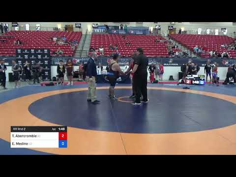 130 Lbs Rr Rnd 2 - Tyrone Abercrombie, Arizona Vs Eric Medina, Colorado 0e63
