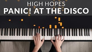 Panic! At The Disco - High Hopes | Francesco Parrino Piano Cover Tutorial