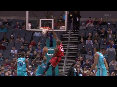 Raptors Highlights: Ibaka Attacks the Rim - December 20, 2017