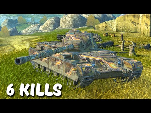 Charlemagne - 6 KILLS | 3,9 K Damage, WoT Blitz Replay