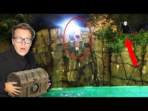 GAME MASTER Hypnotized REBECCA ZAMOLO to Jump 45FT in Pool Overnight! Code 10 Mystery Treasure Found Video