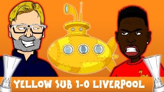 Villarreal vs Liverpool FC 1-0 (Europa League Semi-Final 2016 Parody Cartoon Highlights)