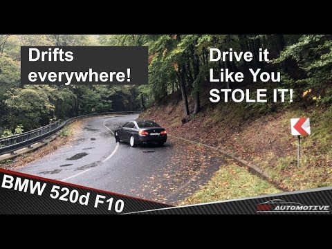 DRIFTING! BMW 520d F10 LCi (2015) - POV Driver's Diary!