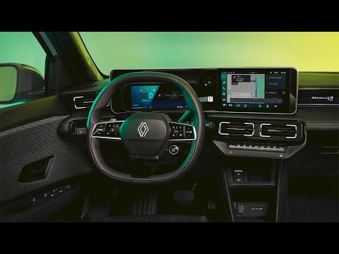  volante e leva E-Shifter – R4 E-Tech electric – Renault