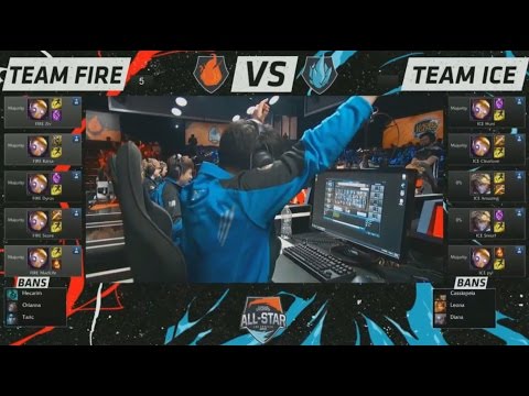 [10 Blitzcranks] Fire VS Ice One for All Highlights - All Star LA 2015