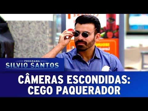 Pegadinha: O cego paquerador do shopping