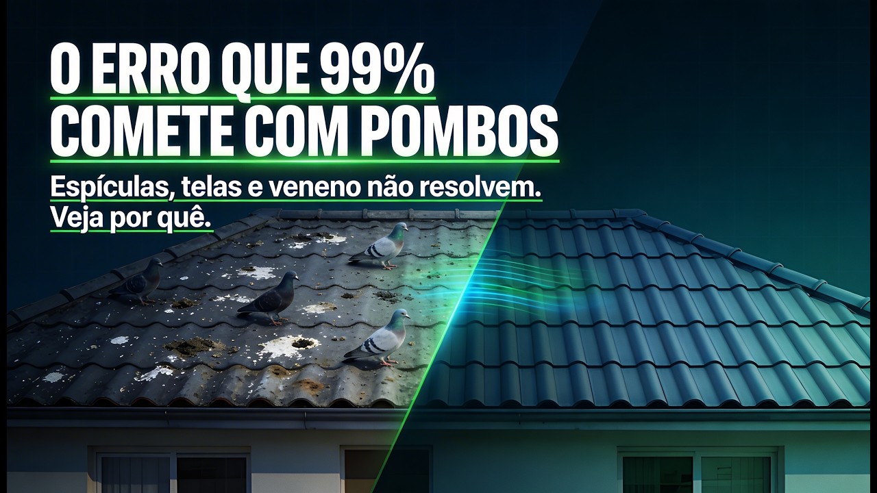 VSL Bird Control — O motivo científico pelo qual os pombos voltam