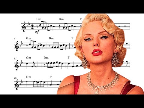 EASY Flute Sheet Music | Taylor Swift - The Fate Of Ophelia