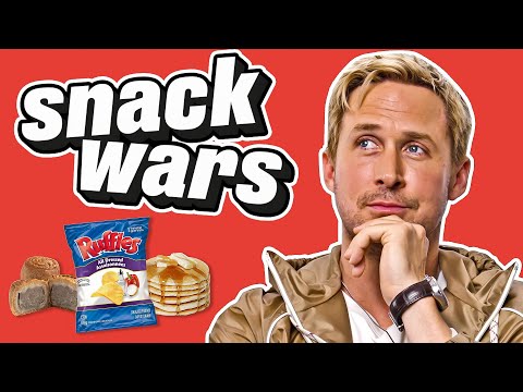 Ryan Gosling Tries British Snacks For The First Time | Snack Wars@ladbiblestories​