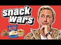 Ryan Gosling Tries British Snacks For The First Time | Snack Wars | @LADbible​
