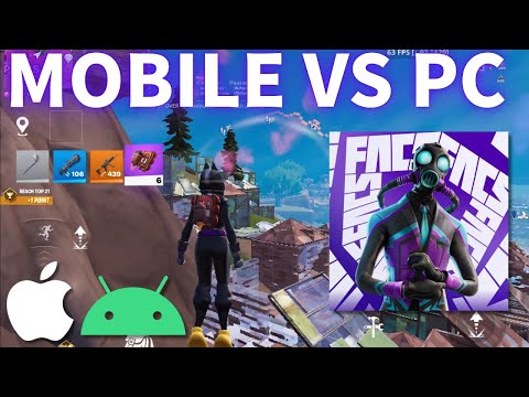 Can Fortnite Mobile Compete With PC Players? (120 FPS Gameplay)