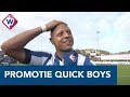 Promotie met Quick Boys extra mooi voor vertrekkende Kay Tejan: 'Het is gelukt!' - OMROEP WEST SPORT
