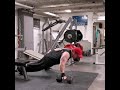 One handed triceps push-ups 3x8 reps with 10kg extra
