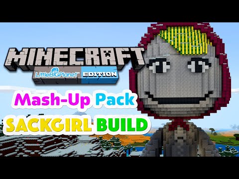 LittleBigPlanet Minecraft Mash-up Pack - Sackgirl Build