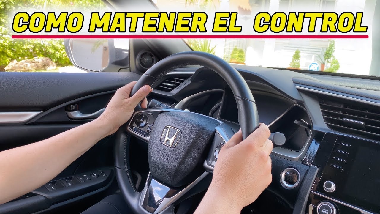 COMO CONDUCIR UN AUTO EN LINEA RECTA/LECCIONES PARA PRINCIPIANTES