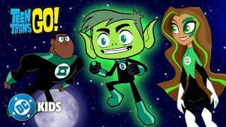 Green Lantern Extravaganza! | Teen Titans Go! #KidsCartoons | @dckids