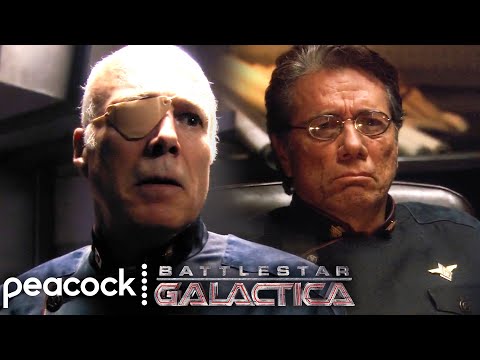 Battlestar Galactica | Saul Tigh Reveals He's a Cylon