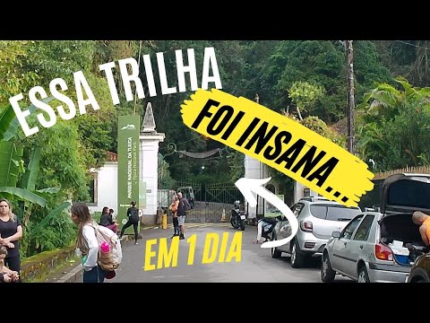 Trail in the Tijuca Forest part 1 [Waterfalls in Brazil]