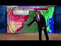 Houston Galveston Tornado Warning Coverage March 29th 3am Collin Myers KTRK ABC13