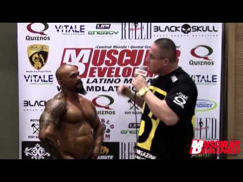 Interview with Andrey Silva, Brazilian Phase II IFBB 2014 - POR Caramello Personal - MD LATINO TV