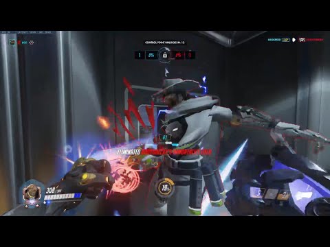 Overwatch Top Ranked Rollout Doomfist Gameplay By Dannedd