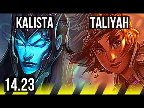 KALISTA & Maokai vs TALIYAH & Nautilus (ADC) | KR Master | 14.23