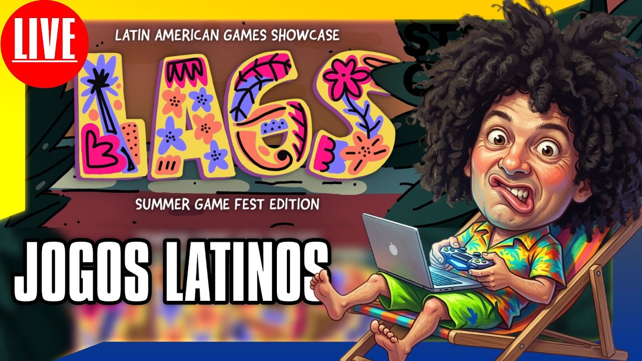 🎮🔫🚨 AO VIVO  - 17:30H  ☀️ JOGOS LATINOS - O Latin American Games Showcase #lags