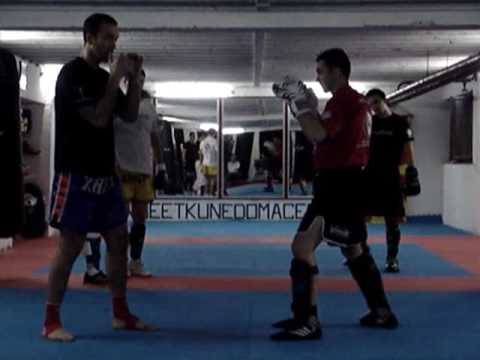 Xhavit Bajrami - kick&thai box seminar in JKD MAC "The Strongest" - Skopje, Macedonia