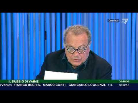 OMNIBUS, IL DUBBIO DI VAIME - L'Italia e la normalità