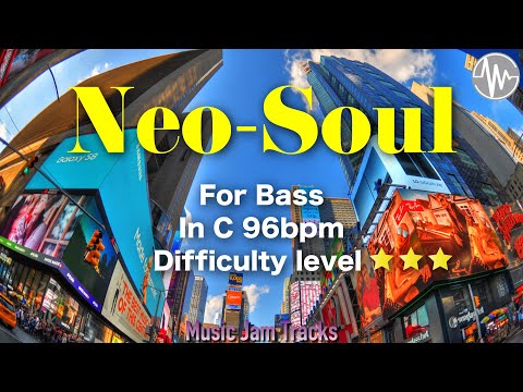 Neo-Soul Jam per 【Basso】Do Maggiore 96 bpm Senza Bass BackingTrack