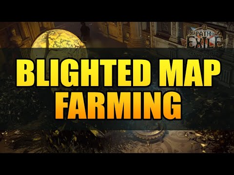 How to Farm Blighted Maps for 400+ Chaos Per Hour - Path of Exile Currency Farming Guide (3.10)