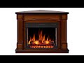 Камінокомплект ArtiFlame Boston Corner AF28S дуб антик з обігрівом і звуком горіння вогню