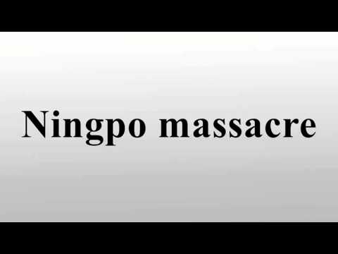 Ningpo massacre
