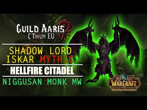 Aaris VS Shadow-lord Iskar Mythic Monk MW
